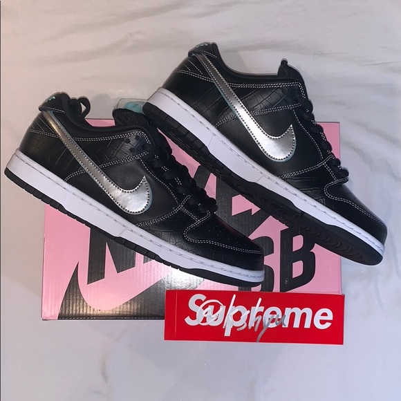 Nike SB Dunk Low Diamond Supply Co Black Diamond - Picture 2 of 5